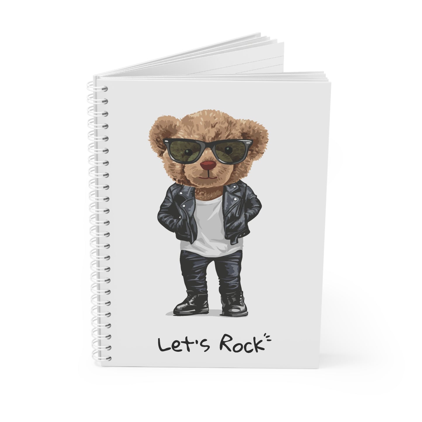 Let's Rock - Spiral Notebook