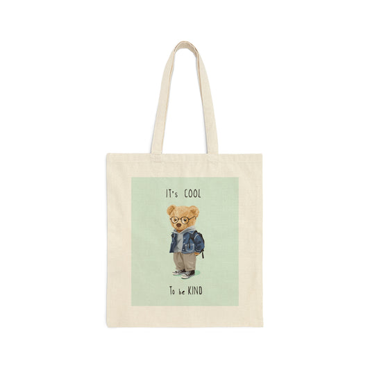 Cool To Be Smart - Cotton Canvas Tote Bag