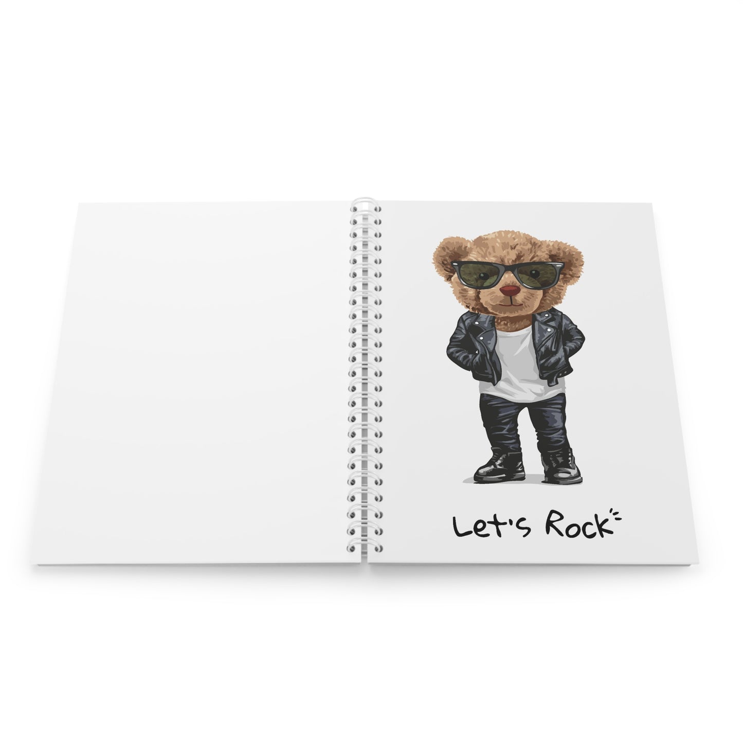 Let's Rock - Spiral Notebook