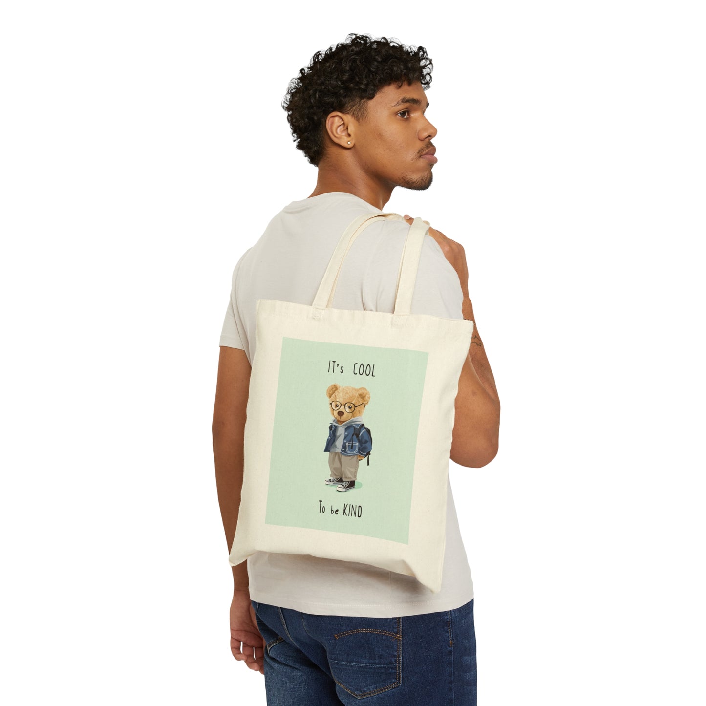 Cool To Be Smart - Cotton Canvas Tote Bag